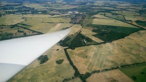 Kreisen mit dem Twin.