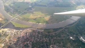 Die Elbe bei Wittenberge.